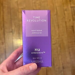 Missha time revolution night repair ampoule NIB